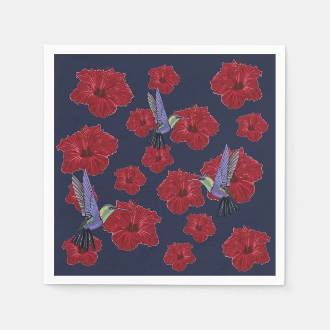 Hummingbirds Dream Napkin (Front)