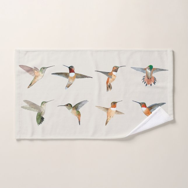 Hummingbirds Hand Towel (Hand Towel)