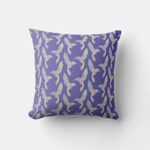 Hummingbirds I Throw Pillow