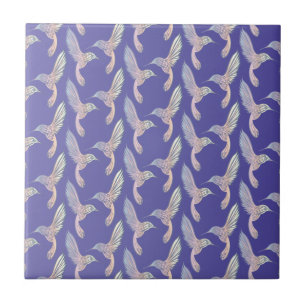 Hummingbirds I Tile
