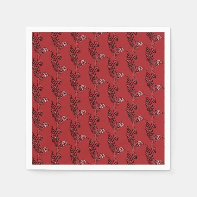 Hummingbirds II Napkin (Front)