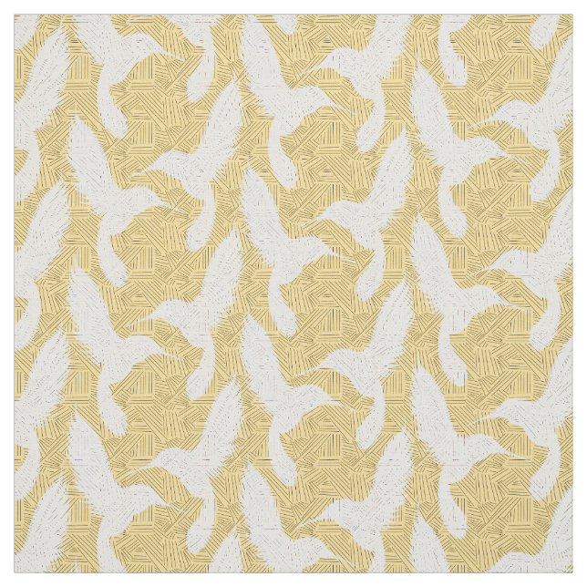 Hummingbirds III Fabric (Swatch)