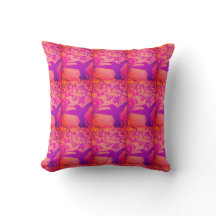 Hummingbirds in Lavender Pillow