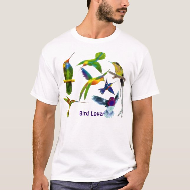 Hummingbirds Men's T-Shirt (Front)