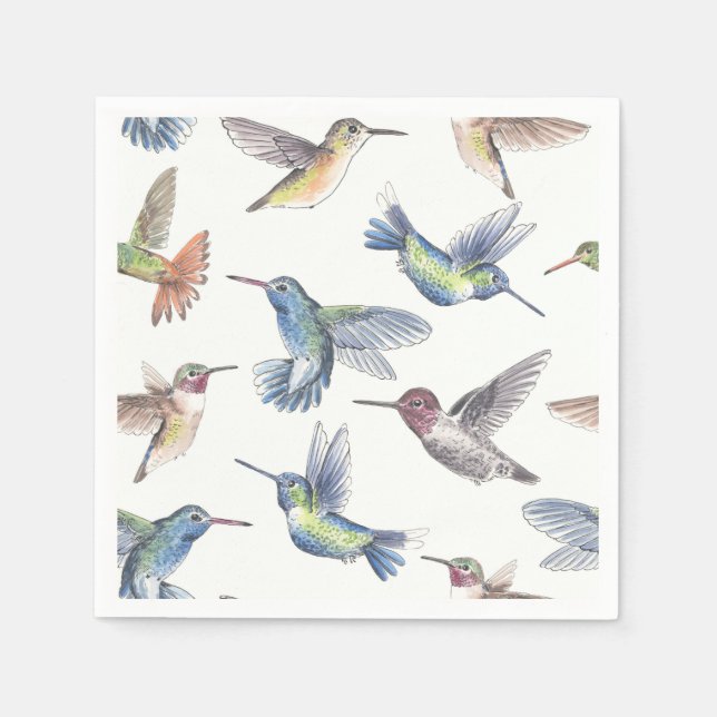 Hummingbirds Napkin (Front)