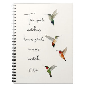 Hummingbirds Notebook