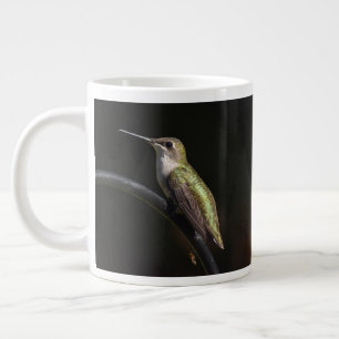 Hummingbirds on Black 20 oz BIG Mug