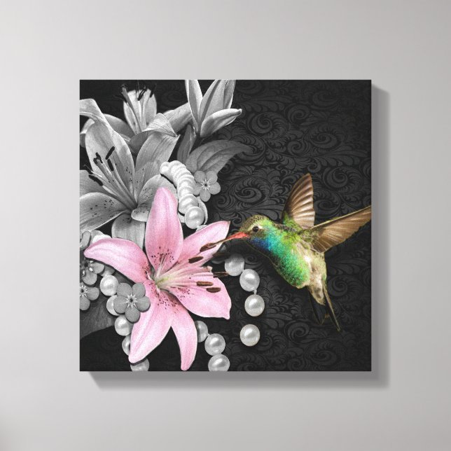 Hummingbird's Song Canvas Print (Front)