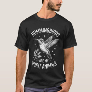 Hummingbirds Spirit Animals Funny Hummingbird T-Shirt