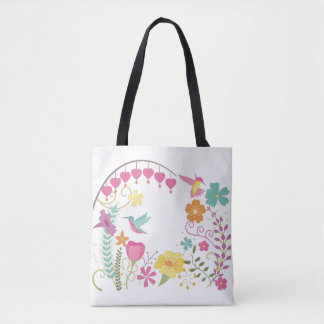 Hummingbirds Tote Bag