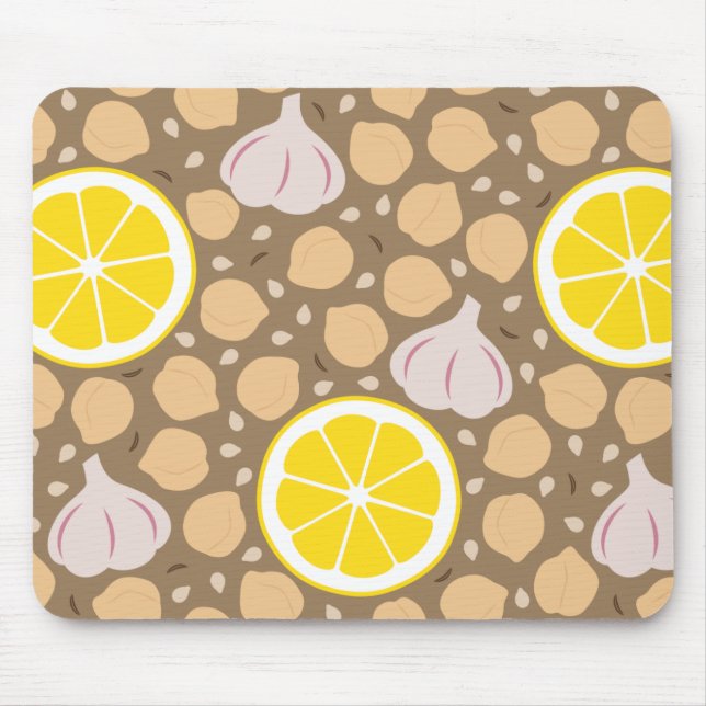 Hummus Mouse Pad (Front)
