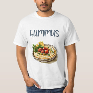 Hummus Vegan Creamy, Savory Adventure T-Shirt