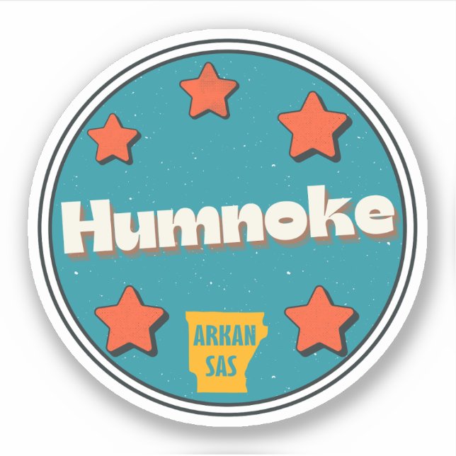 Humnoke, Arkansas  Sticker (Front)