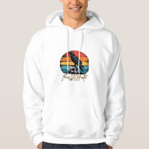 Humor F-Caw-F Gothic Funny Crow Essential Retro St Hoodie