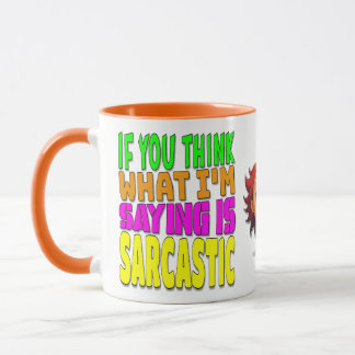 Humor Funny Sarcastic Comment Female Cartoon Face Mug