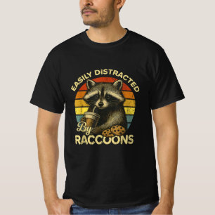 Humor Unhinged And Feral Raccoon Cowboy Trash T-Shirt