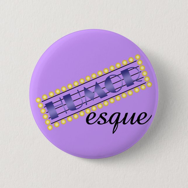 Humoresque 2 Inch Round Button (Front)
