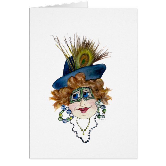 Humoristique Peacock Lady Out of Order (Devant)