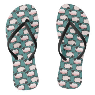 Humorous 1 Pig Year 2019 Choose Color Women FF Flip Flops