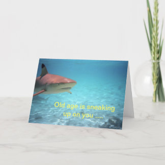 Humorous birthday card