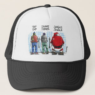 Humorous Christmas Card Trucker Hat