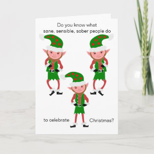 Humorous Christmas Holiday Card