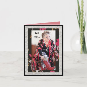 Humorous "Cookie" definition Card