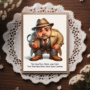 Humorous Customizable Any Occasion Postcard