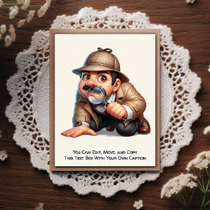 Humorous Customizable Any Occasion Postcard