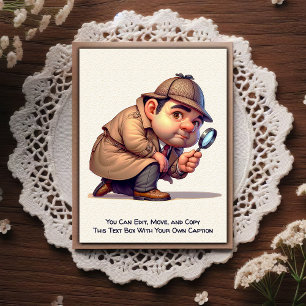 Humorous Customizable Any Occasion Postcard