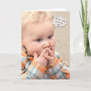 Humorous Dad's Birthday getting old Card