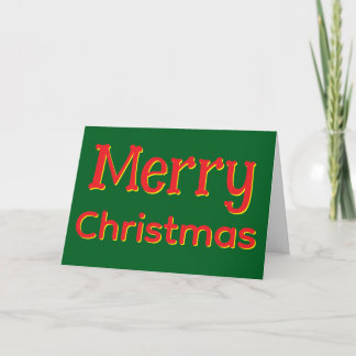 Humorous funny grouchy Christmas card