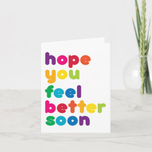 HUMOROUS GET WELL & BACK TO NORMAL CARD