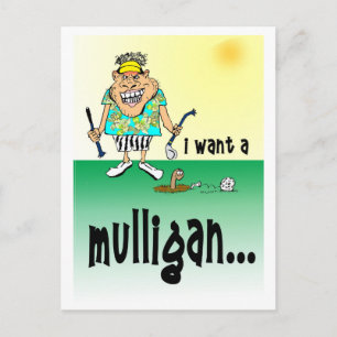 Humorous Golf Birthday Card