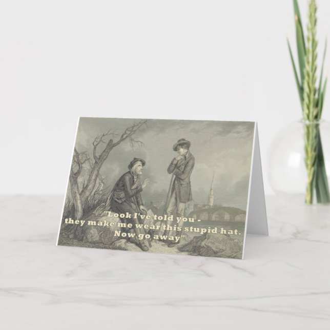 Humorous Greetings Card Fun Scottish Birthday (Front)