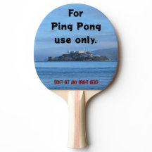 Humorous Ping Pong paddle