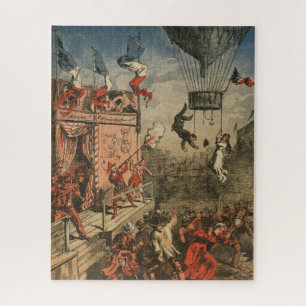 Humorous Print Of A Theatrical Performer Jigsaw Puzzle