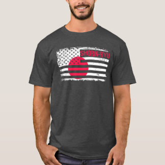 Humorous ShorinRyu Nationalistic America Japan vin T-Shirt