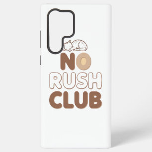 Humorous Slow Living and Lazy Day Samsung Galaxy Case
