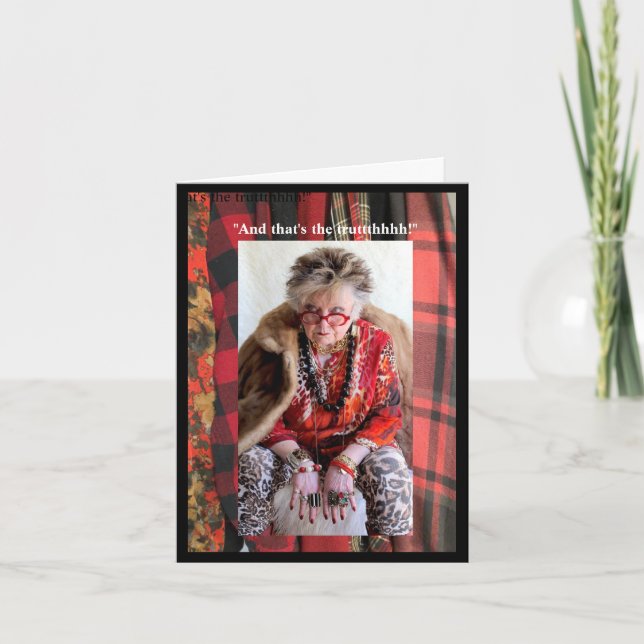 Humorously being friends card (Front)