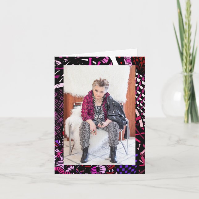 Humorously remembering who you are card (Front)