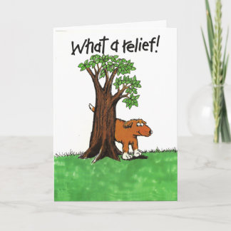 Humorus Birthday Card