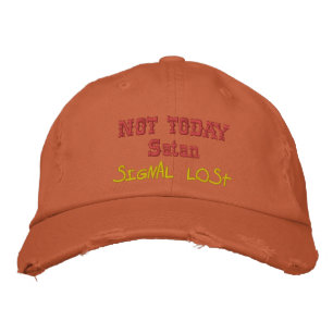 Humorus Temptation Fun  Embroidered Hat