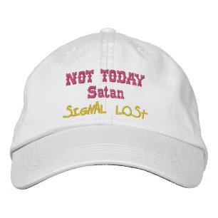 Humorus Temptation Fun  Embroidered Hat