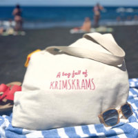 Humour amusant citation rose vie sac fourre-tout j