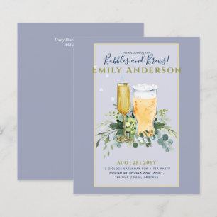 Humour Bubbles n Brews Beer Champers Bridal Shower