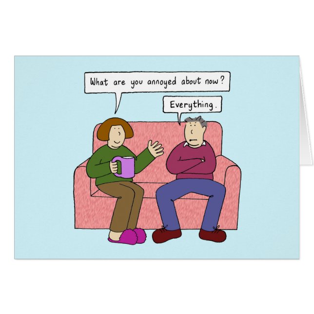 Humour de dessin humoristique masculin (Devant horizontal)