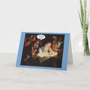 Humour de Hashtag sur une carte de vacances