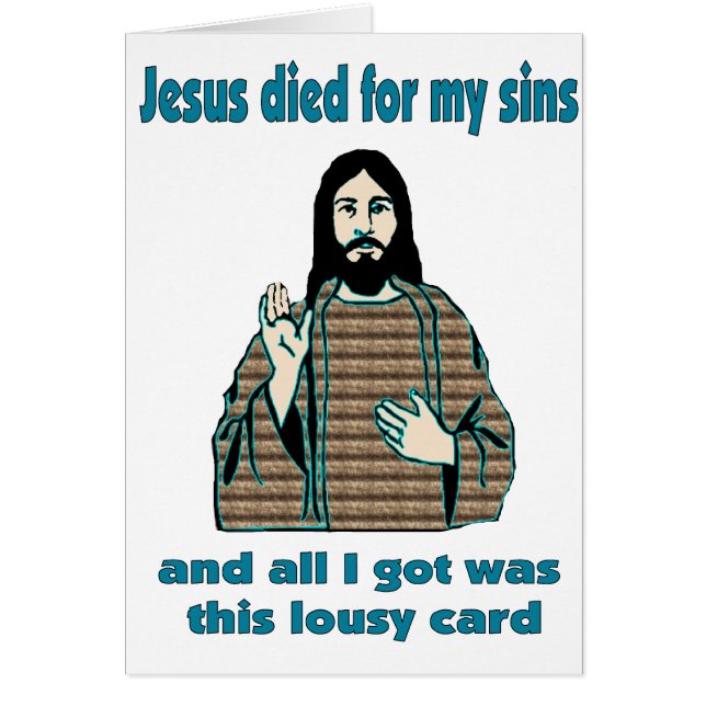 Humour de Jésus (Devant)