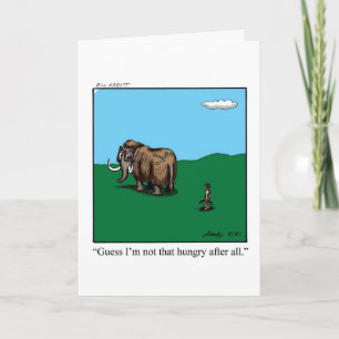 Humour de la carte de voeux
